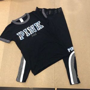 PINK SET legging and shirt